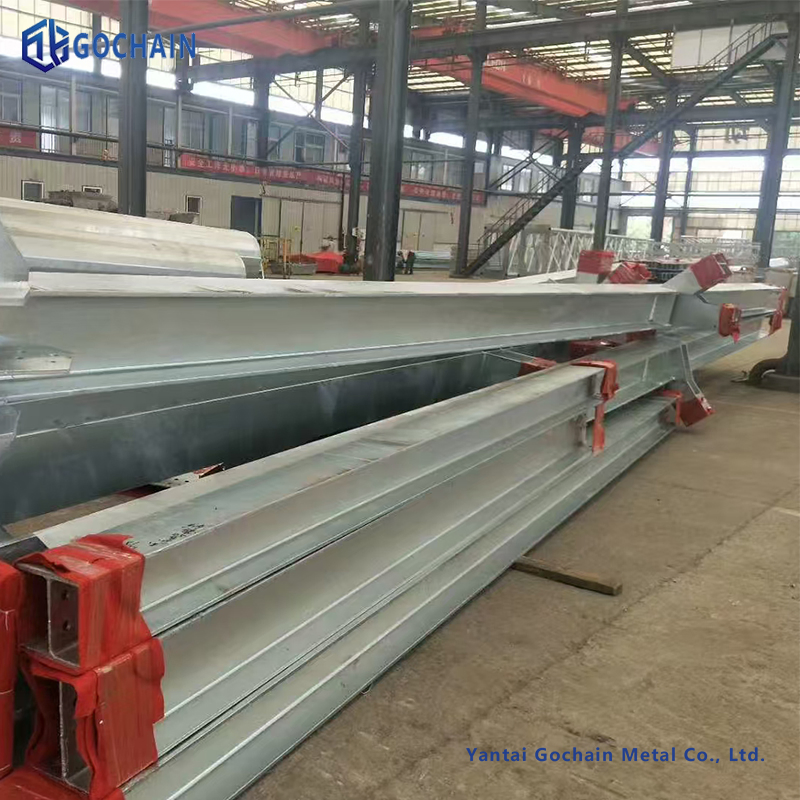 High Quality Q235 Railway Steel Pillar Supports Manufacturer