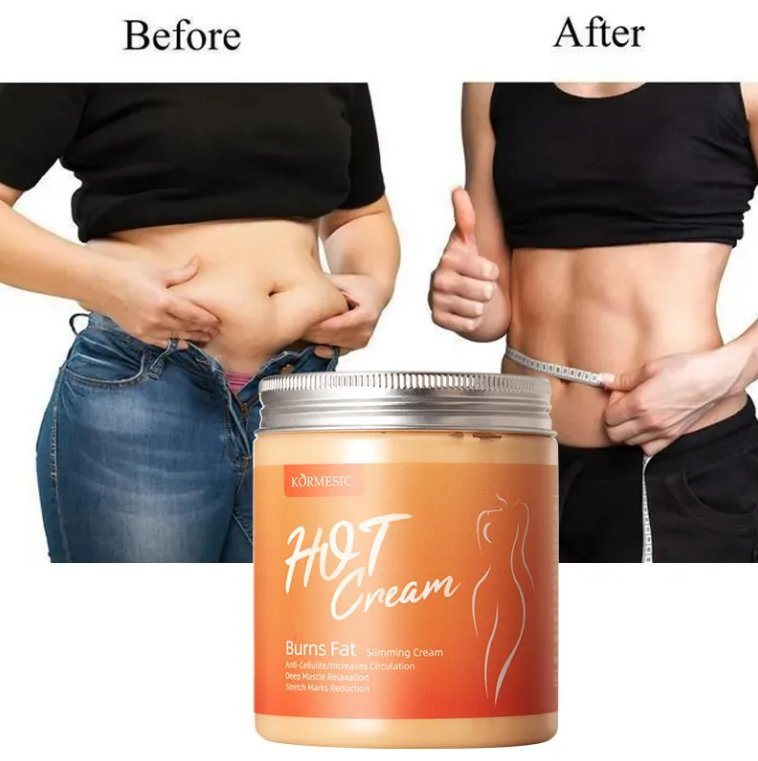 Hot Cream Slimming Cellulite Cream Flat Tummy Herbal Fat Burning Weight Loss Slimming Belly Fat Burner Shaping Cellulite Burning Sweat Hot Slimming Cream