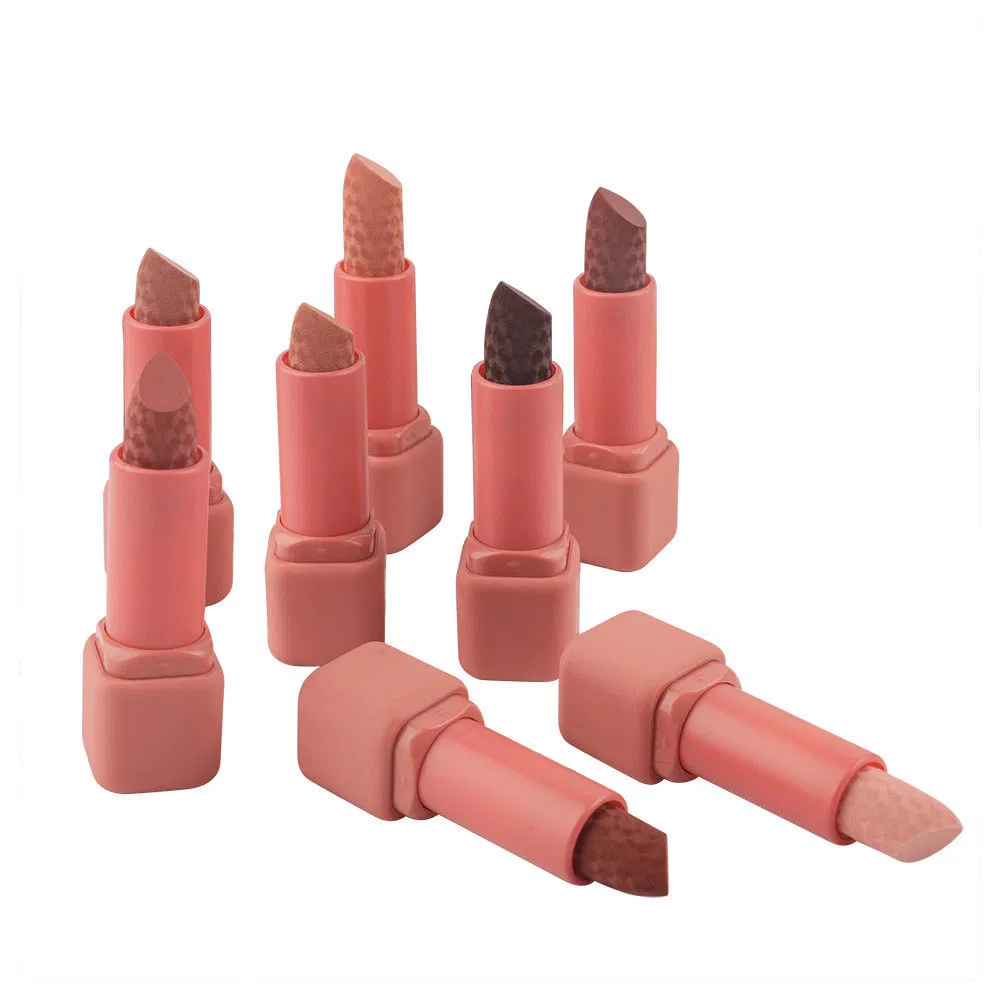 Cross-Border Hot Style 8-Color Carved Lipstick Lip Color Rich, Light and Matte Long Lasting Moisturizing Lipstick