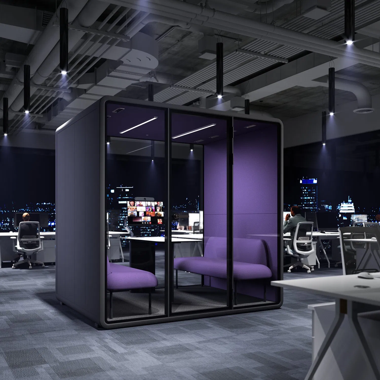 Phone Booth Music Soundproof Room Soundproof Booth Phone Pod Meeting