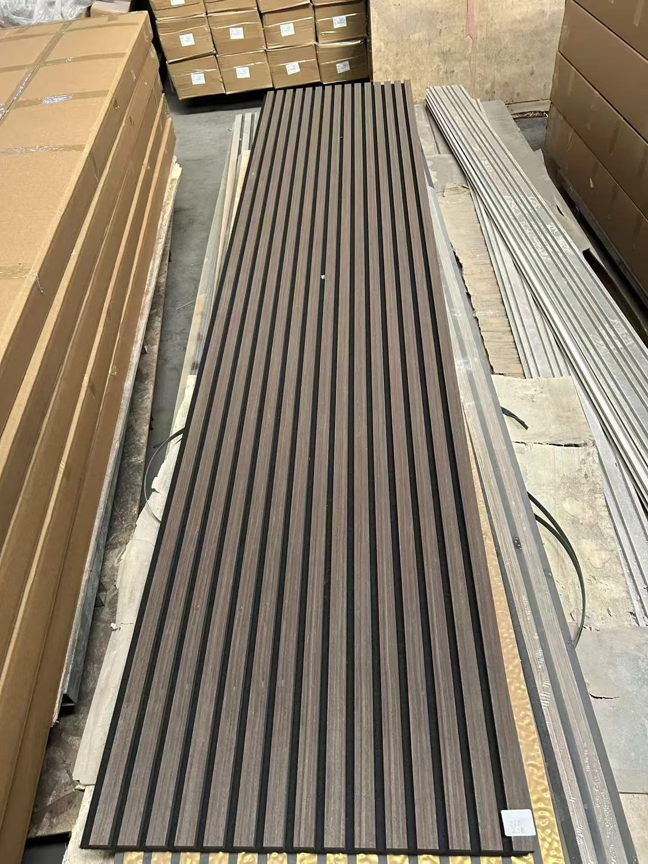 Home Decorative Interior Soundproof Wall Wooden Veneer Cladding Indoor MDF Acoustic Panel