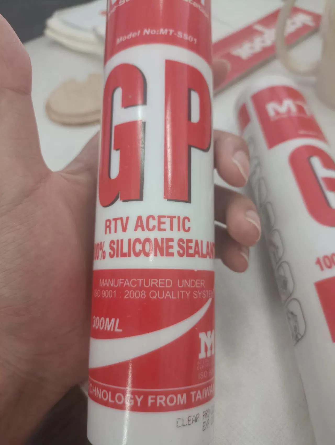 300ml Gp Acetic Glass Sealant Adhesive Transparent 100% RTV Silicone Glue Waterproof Silicone Sealant for Silicone Structural Adhesive