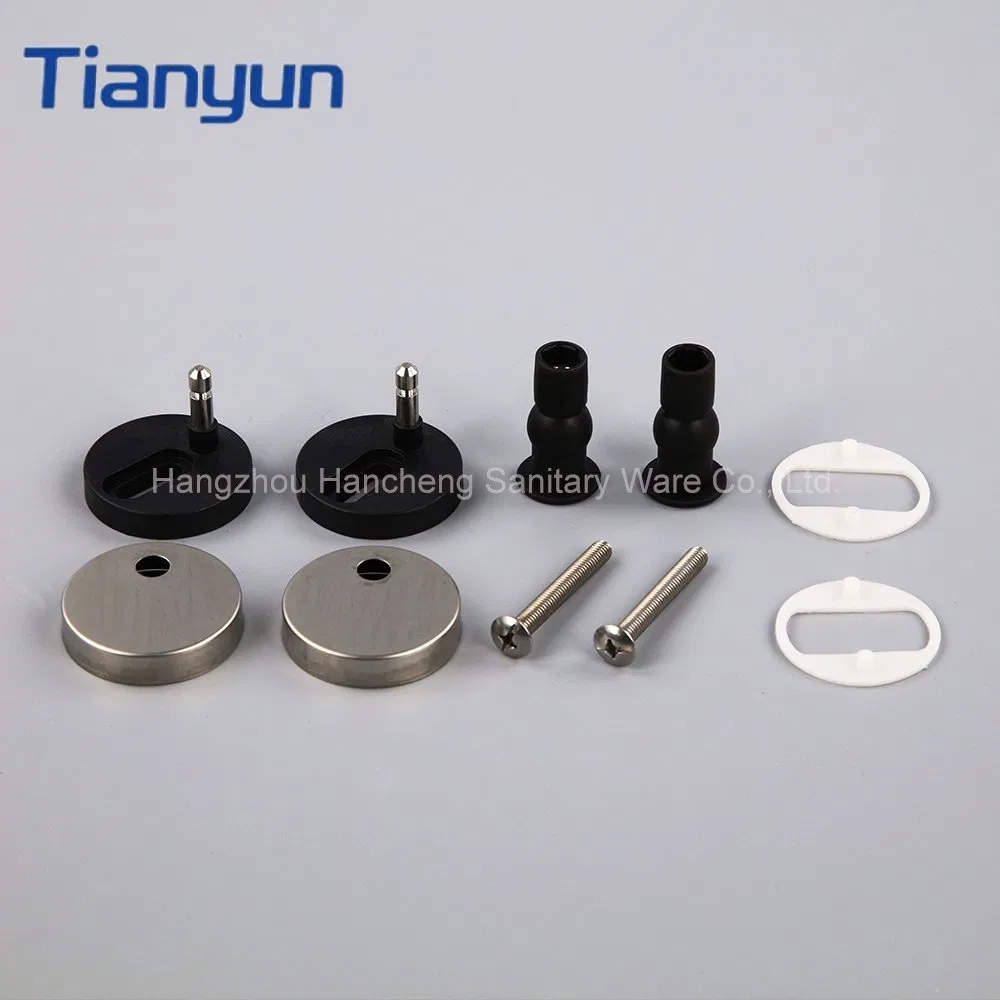 Bathroom Quick-Fastening Toilet Bowl Accessory Set Bolts Nuts Hinges Screw Connectors Bidet Fittings