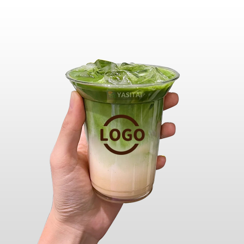 Пластиковые стаканы для Bubble Tea 12/16/20 унций