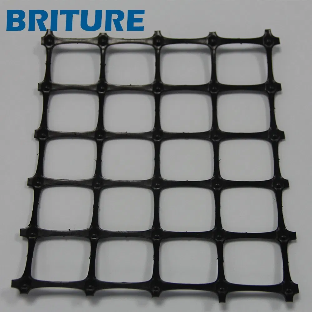 Plastic PP Biaxial Geogrid for Construction 30-30kn/M