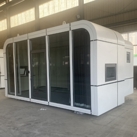 20FT Shipping Container Push-Pull Expansion Container House Living Room for Tiny House/Apple Cabin