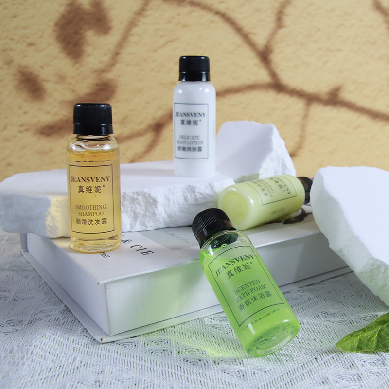 Factory 30ml Bottle Travel Shower Gel Hotel Toiletries Set OEM Hair Shampoo
