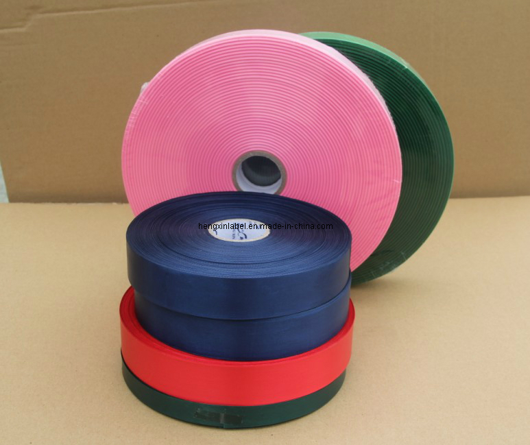 Oeko-Tex Approved Ordinary Slit Edge Polyester Satin Woven Label Ribbon (PS-7023)