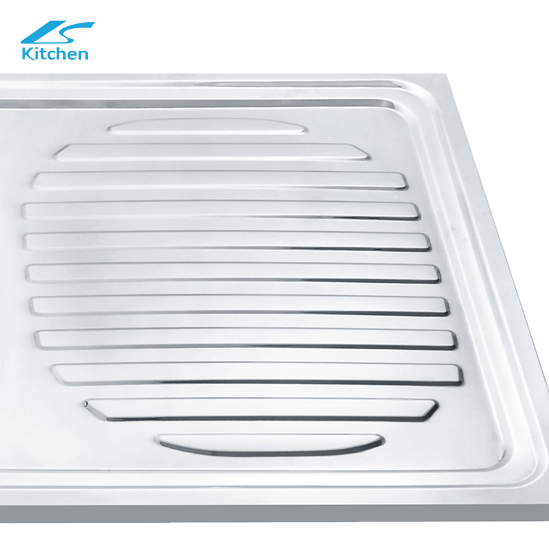Modern Design and Polishing of Commercial Double Bowl Stainless Steel Kitchen Sink