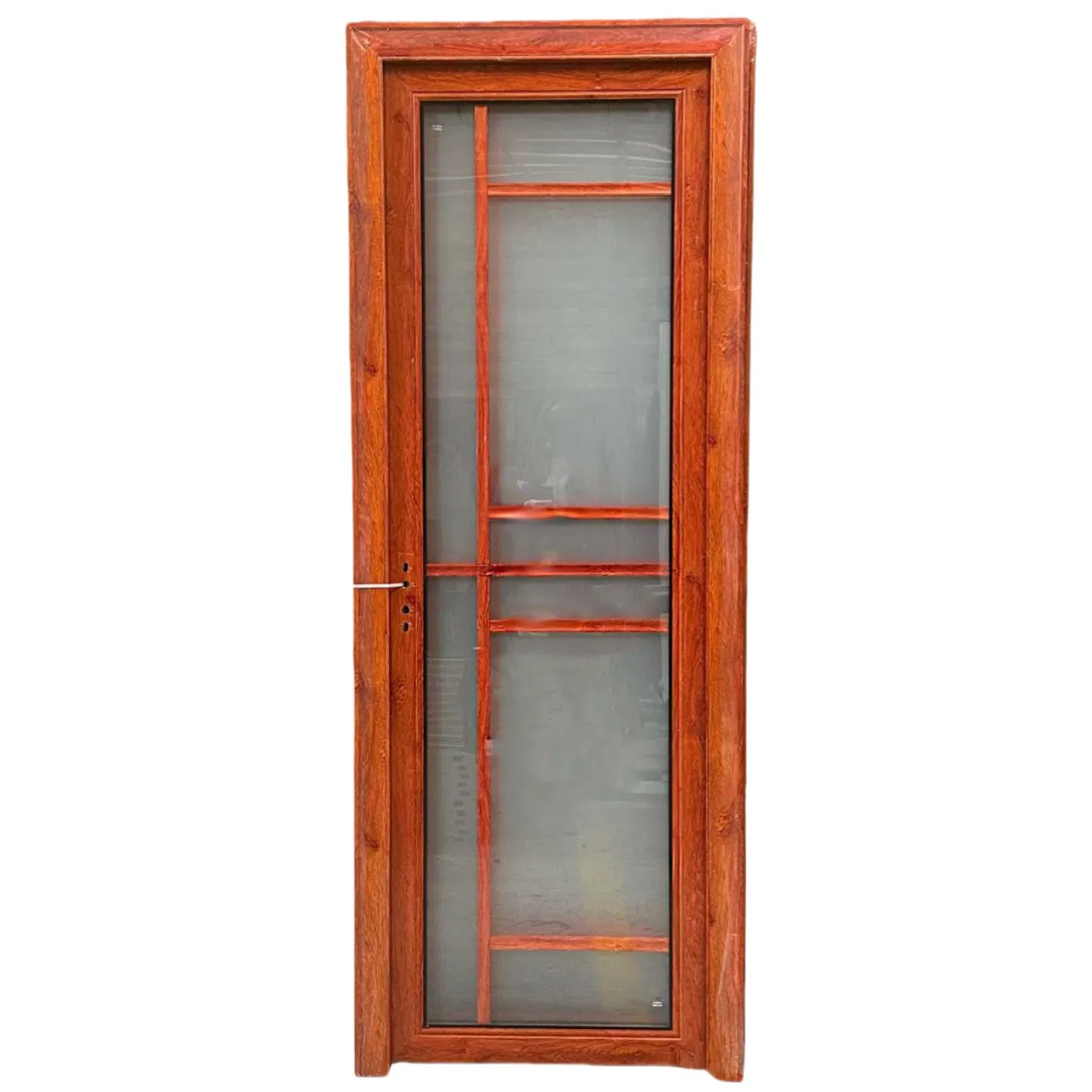 Sleek Swing Aluminum Bathroom Glass Door for Modern Interiors