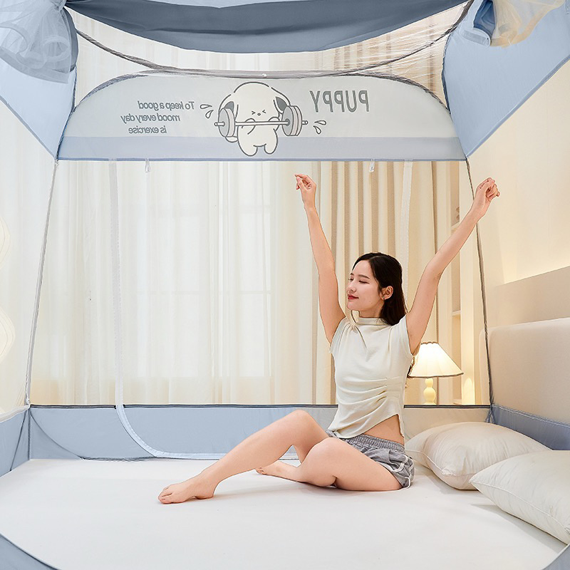 Hot Selling Anti Dust Large Top Installation Free Mosquito Net Non Fluorescent and Anti Fall