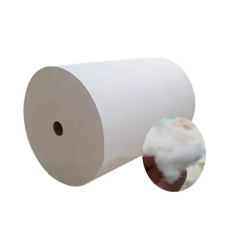 Raw Material USA Wood Pulp Paper Roll for Making Baby Diapers and Sanitary Napkins Untreated Fluff Pulp