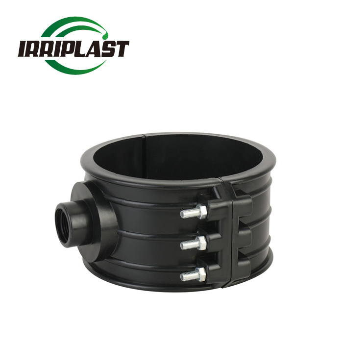 Hot Equal Compression Fitting Clamp Saddles Plastic Products PP Compession Valves with ISO