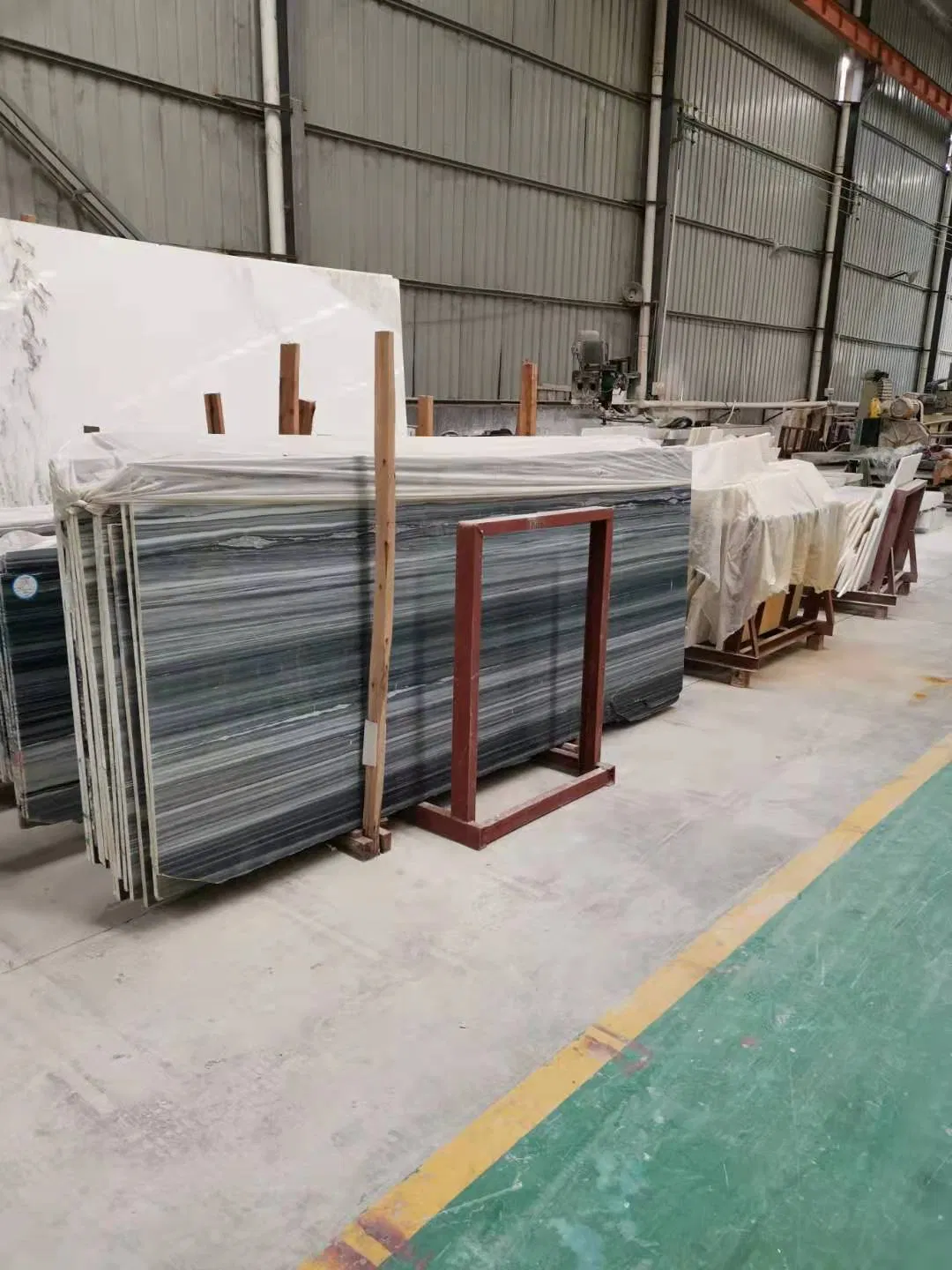 Popular Natural Chinese Wood Marble Slab and Tile for Hotel Wall Floor Decorate