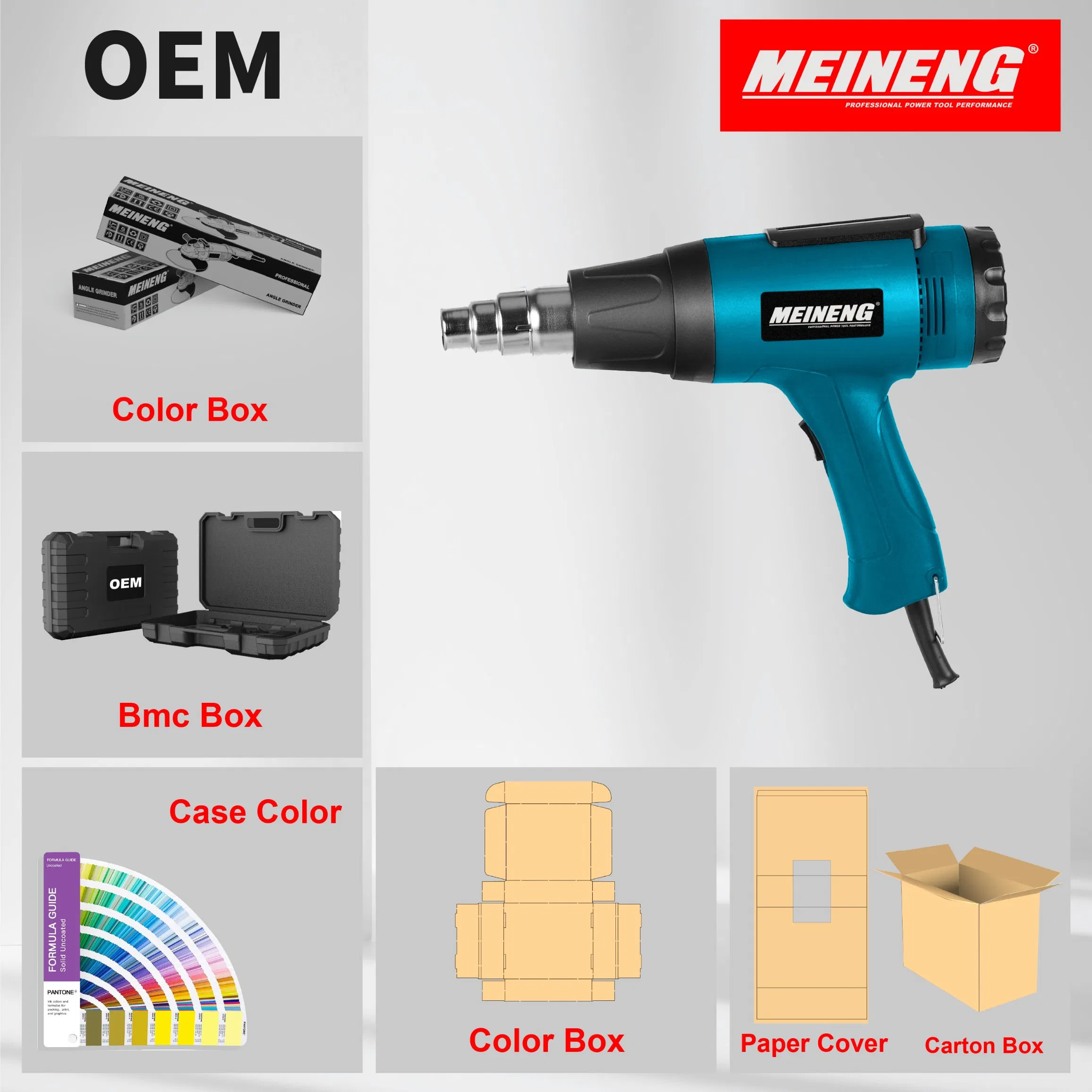 Compact 743 Heat Gun for Efficient Crafts and Home Improvement