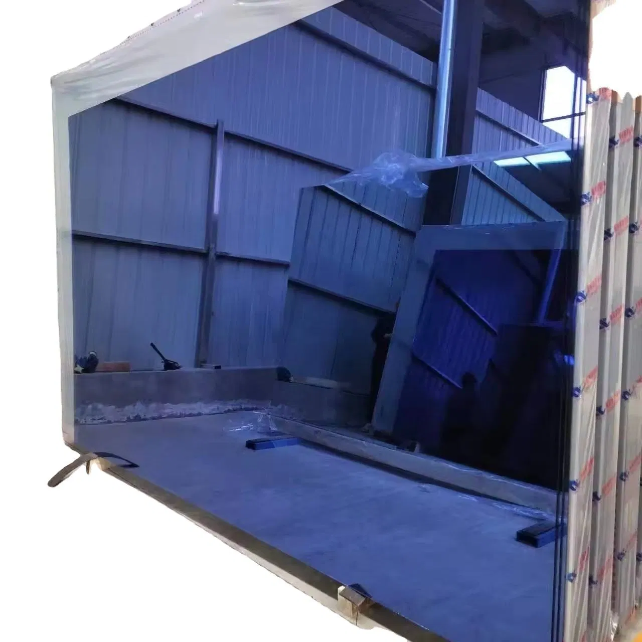 Dark Blue Reflective Glass for Building