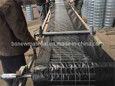 Silt Fence Barrier with Wire Mesh Backed PP Woven Geotextile Fabric for Erosion Sediment Control Temporary Barrier Silt Fencing 70GSM 100GSM 70g 100g