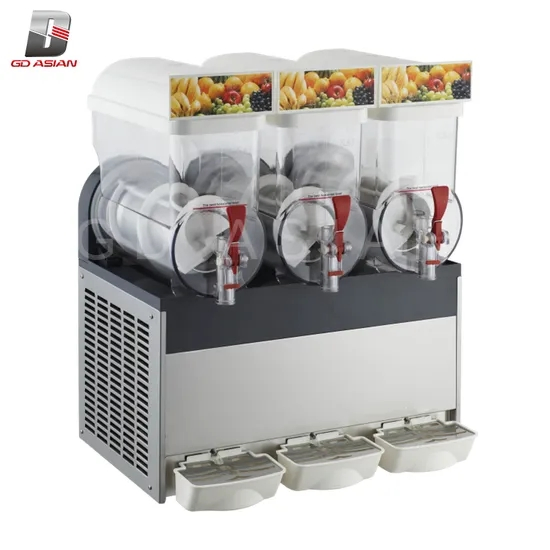 Buffet Restaurant Plastic Double Tank Slush Machine 15*2