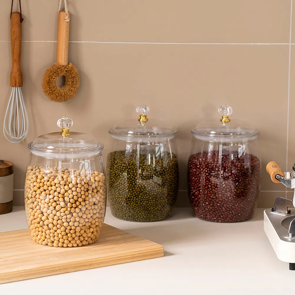 Kitchen Storage Jar Coffee Beans Grains Wide Mouth Container Bl29194