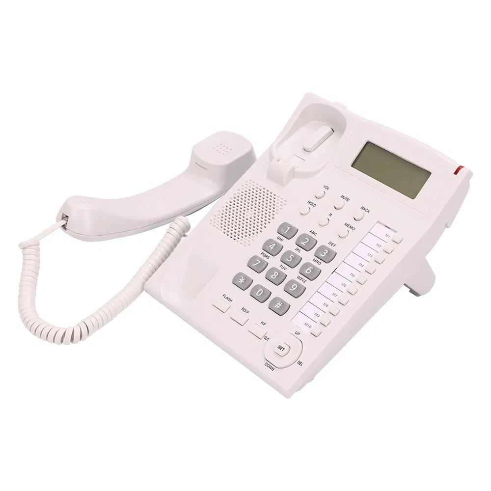 Top Quality Design Corded Caller ID Telephone with Two Way Speaker