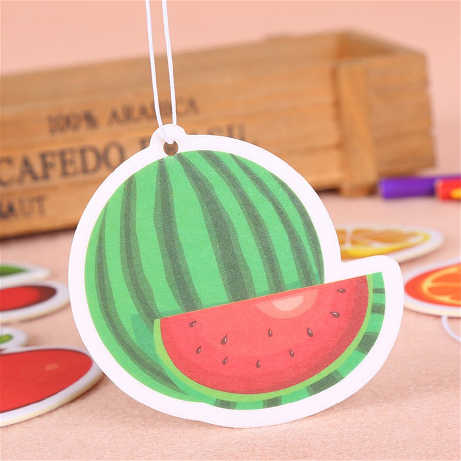 Hot Selling Long Lasting Custom Promotional Christmas Gift Logo Hanging Car Perfume Air Fresheners
