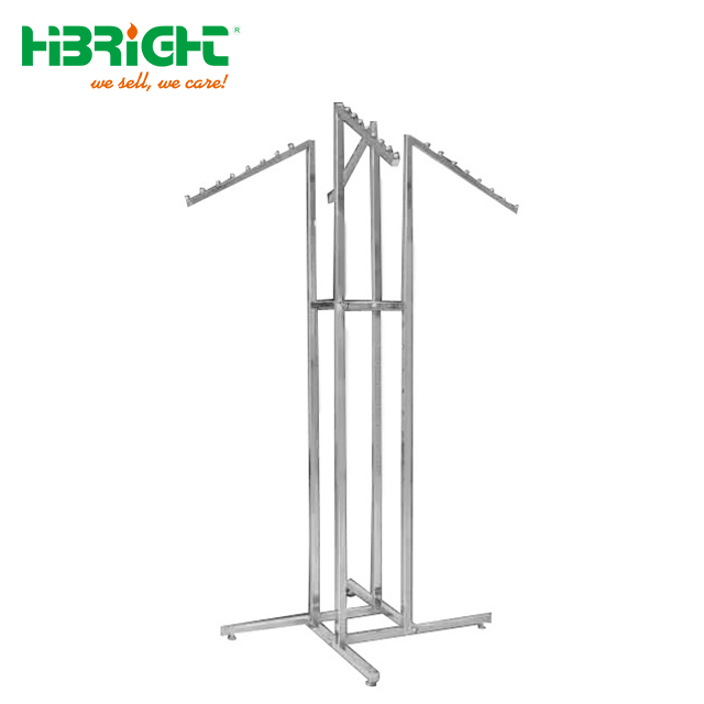 4 Arms Foldable Hanging Clothes Garment Rack