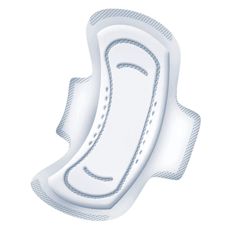 Japan Korea Quality Breathable Organic Cotton Sanitary Napkin for Heavy Flow