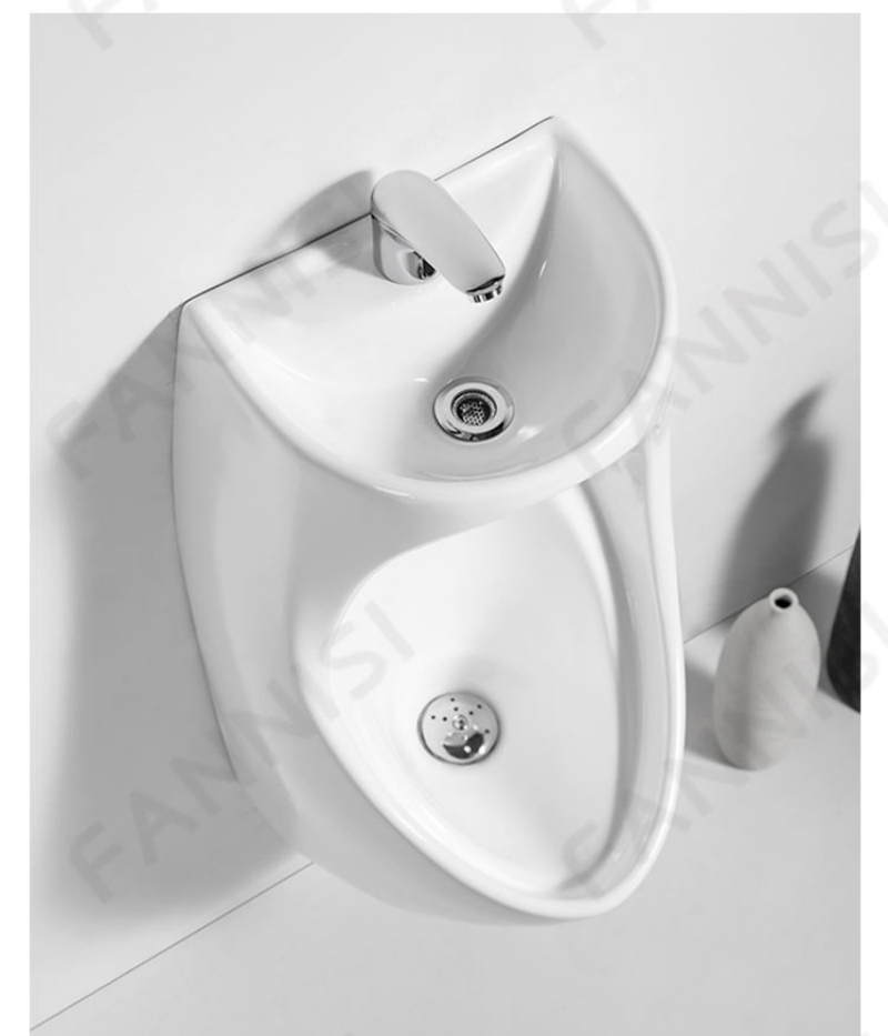 Factory Wholesale Modern Waterless Wall-Mounted Ceramic Men Urinal