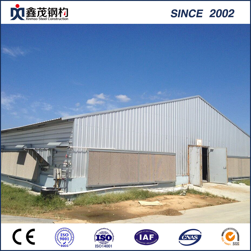 Light Steel Structure Agriculture House for Feed Mill / Livestock Farm /Coldroom