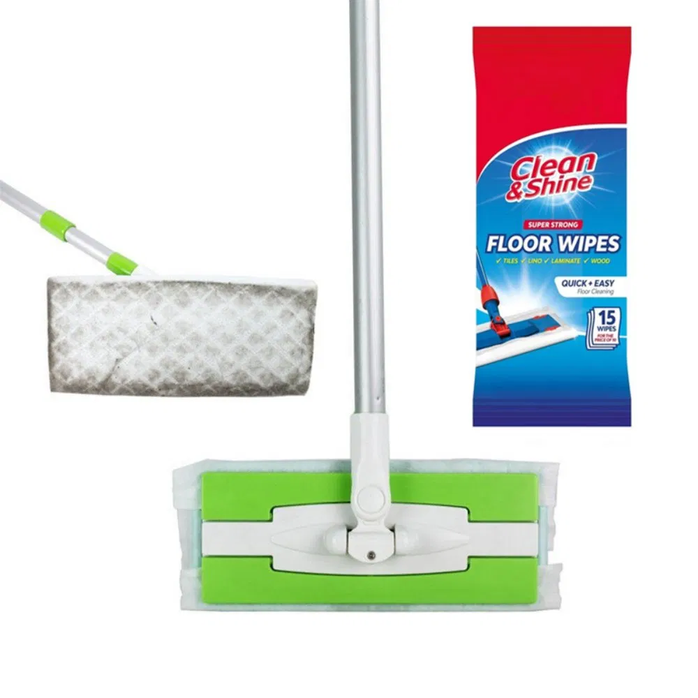 Household Textured Cloth Disposable Floor Wipes Floor Wet Wipes Floor Wipe for Surface Cleaning