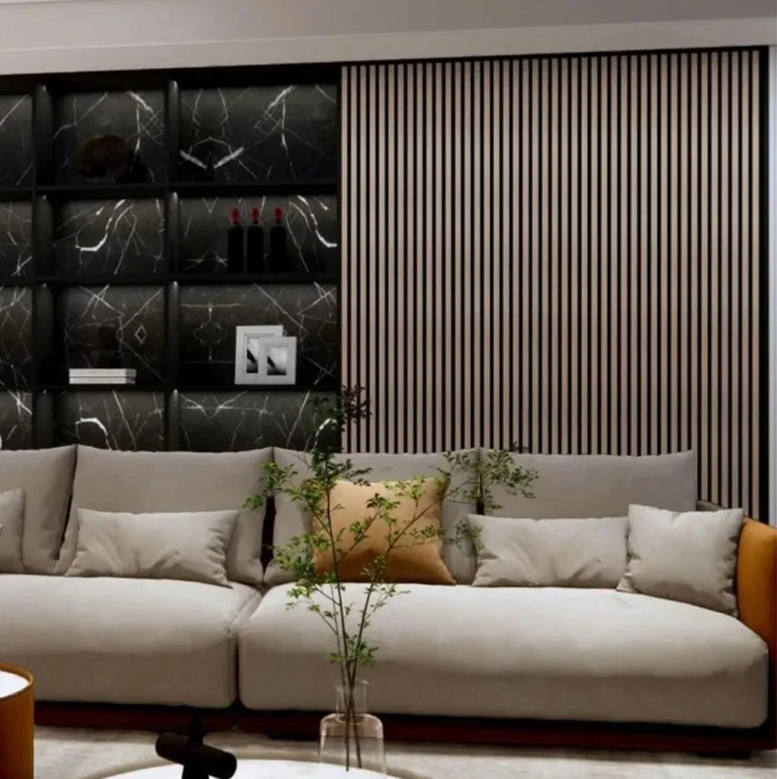 Acoustic Panels MDF Soundproof Material Wooden Wall Slat