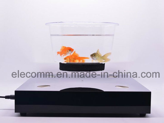 Newly UFO Shape LED Light Magnetic Suspension Pop Display Rack for Shower Head