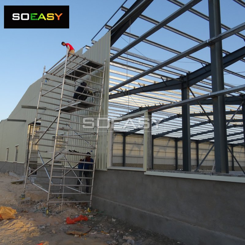 Customized Designed Prefabricated Light Steel Structure Warehouse Building for Sale