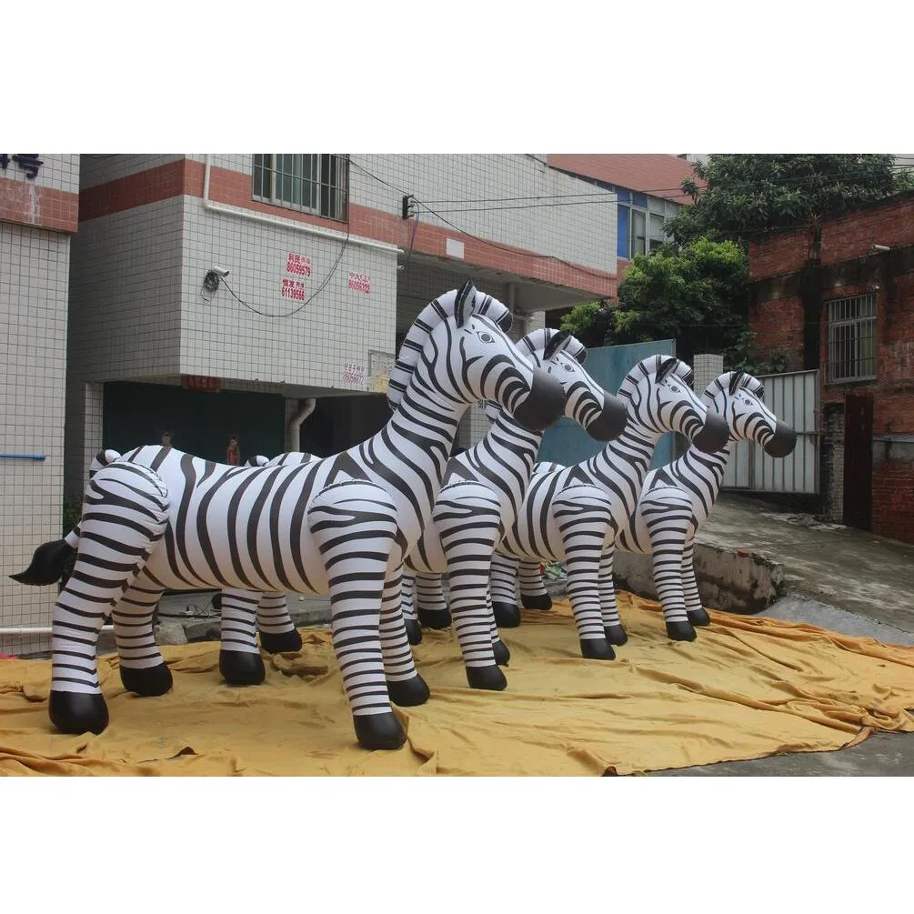 Boyi Inflatable Advertisnig Zebra Animal Inflatable Zebra Horse