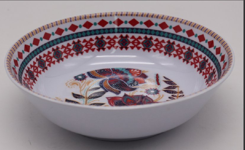 Durable Melamine Tableware Set - Heat-Resistant & Shatterproof Dinnerware for Restaurant/Household Use