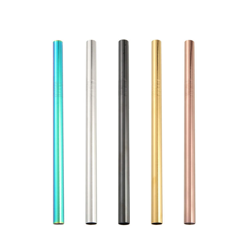 Wholesale Eco Friendly Reusable Straw Food Grade Stainless Steel Straws