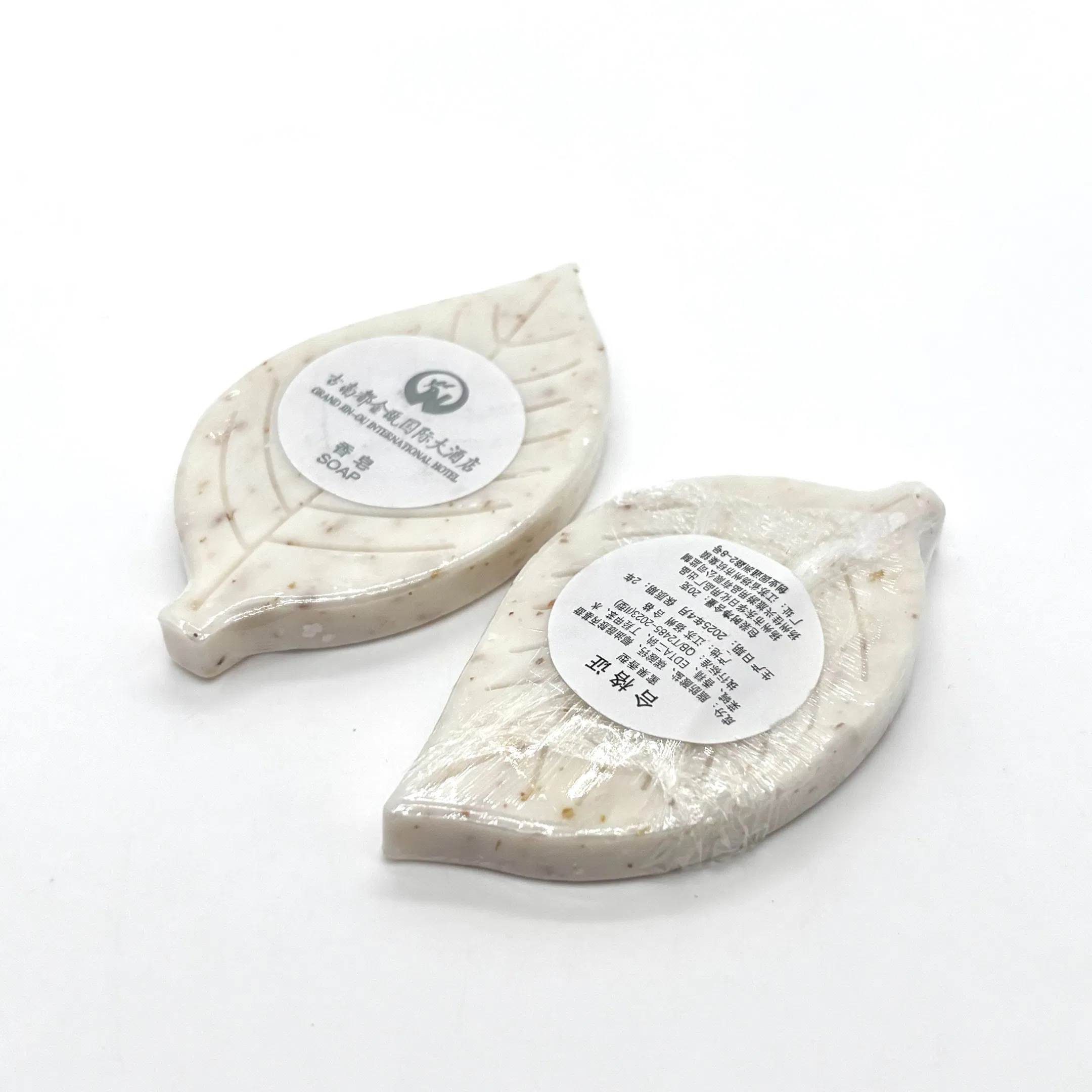 20g Bran Soap - Leaf-Shaped, White, Fragrance Bar 03