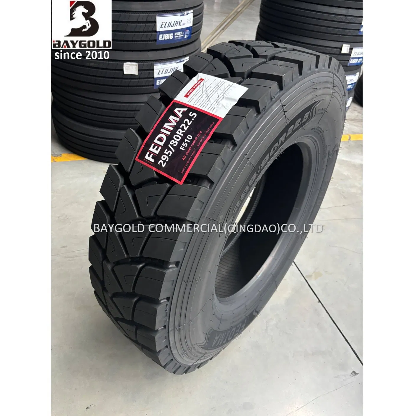 Шина грузовая 295/80R22.5 F510 Fedima для ведущей оси