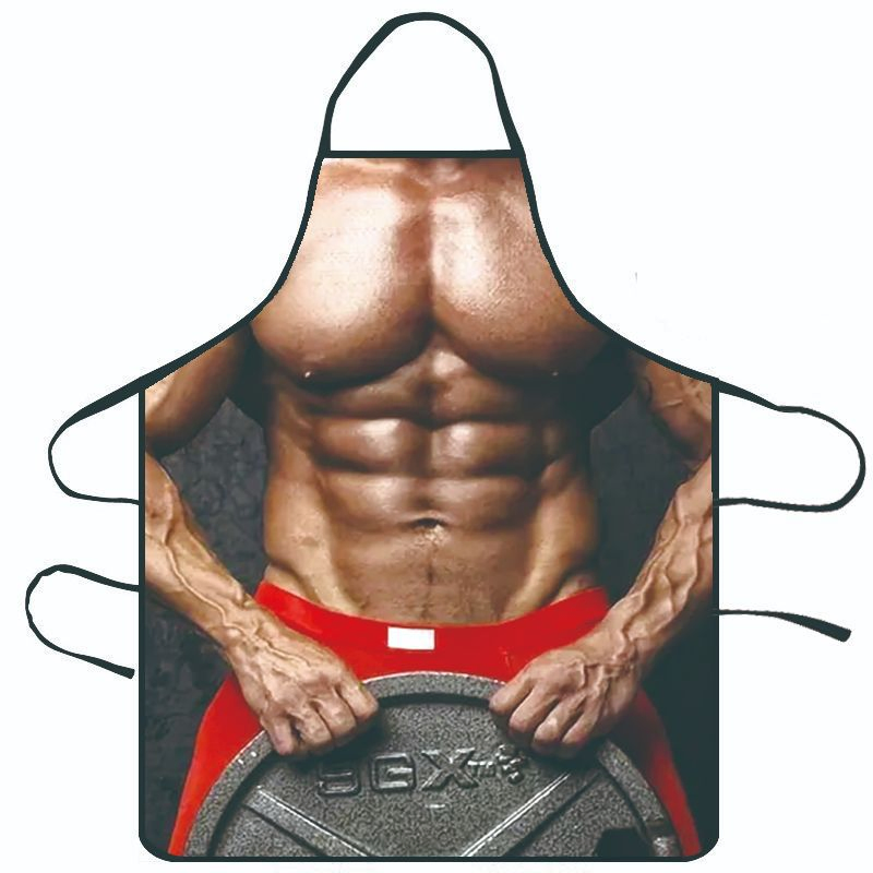 Stylish Waterproof Denim Apron for Home Cooking Enthusiasts