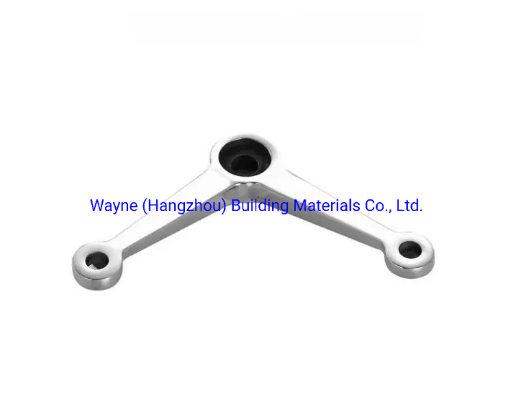 160mm Stainless Steel Glass Spider with 2 Arms 90° ; Glass Fitting Hardware, Point-Fixed Curtain Wall Hardware with High Quality and Best Price