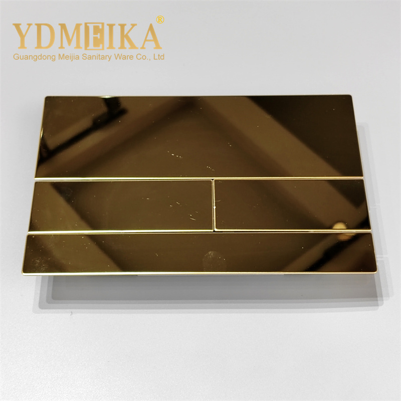 High Quality Water Tank Toilet Stainless Steel Dual Flush Button Square Concealed Cistern Flush Button Panel