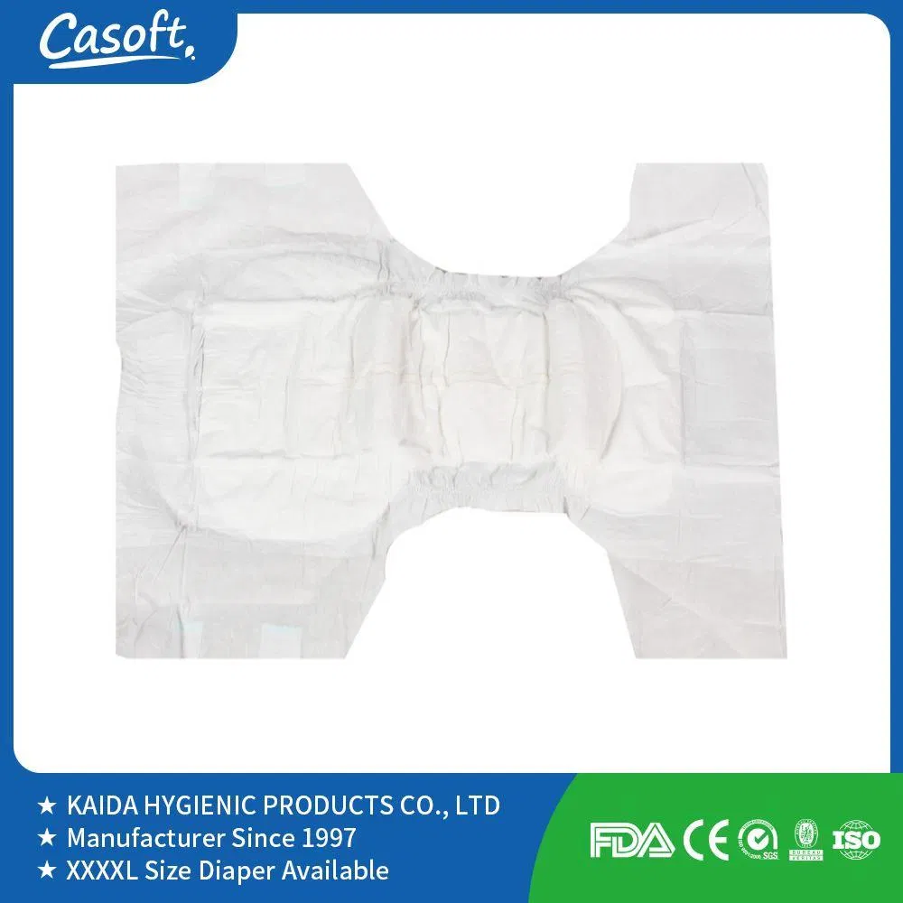 Top Factory Casoft Wholesale Cheap Biodegradable High Ultra Thin High Quality Disposable Adult Diaper for Old Men in Philippines Russia Korea Us Malaysia China