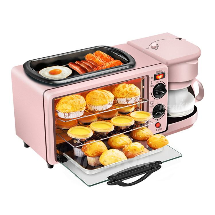 Popular Design Stainless Steel 3 in 1 Breakfast Maker