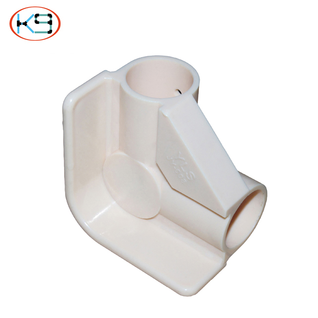 Plastic Joint ABS Joint 3 Ways Beige Plastic Pipe Clamp