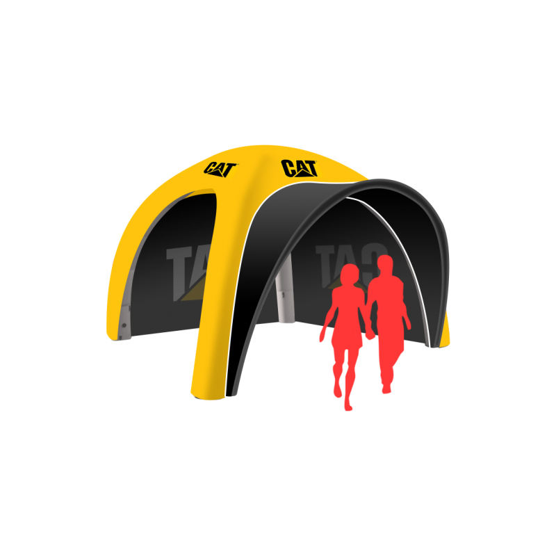 Gonflable Inflatable Custom Tents Inflatables Promotional Show Dome Tent Gazebo for Events Advertising Tent 4 X 4m Gazebo Inflatable Sealed Air Tent