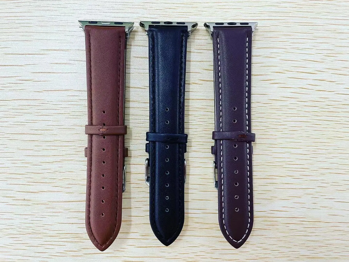 Ремешок для часов из кожи крокодила 38мм и 42мм