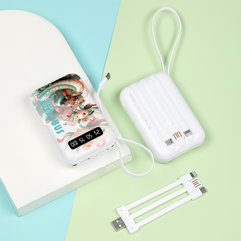 Mobile Power Bank Charger Fast Charging 10000mAh Pd20W Portable Charger USB C Quick Charge Wireless Power Bank for iPhone, Samsung Phone, iPad etc