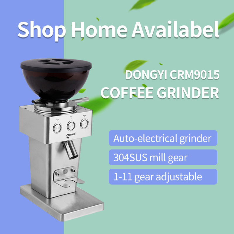 Hot Selling 220V Stainless Steel Coffee Grinder Machine Espresso Coffee Maker