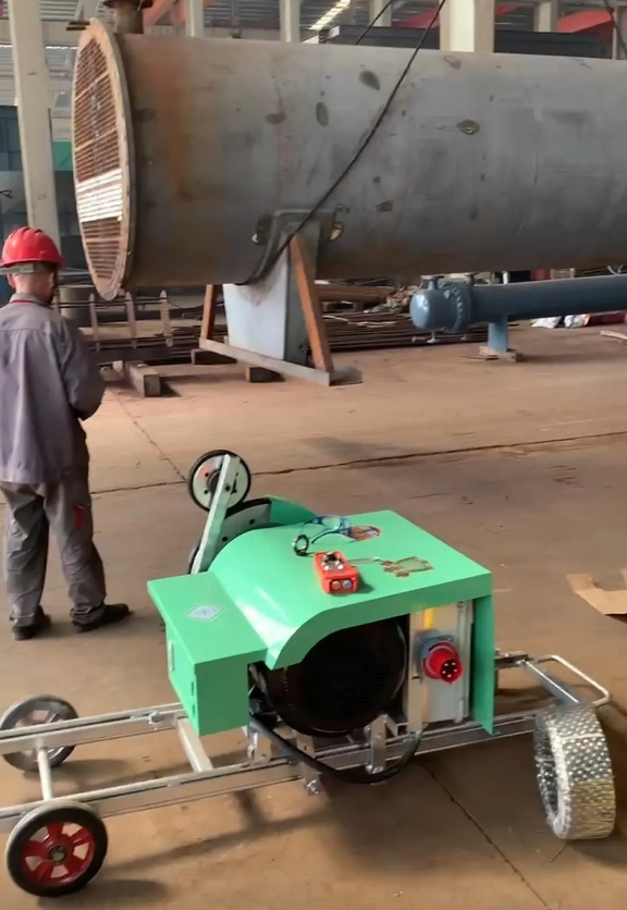 Electric Diamond Wire Saw Machine for Concrete Demolition, Quarry, Iron Blocks