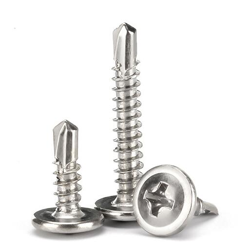 Pan Wafer Head Tek Drilling Screw Roof Fastener Self Tapping Metal Self Drilling Screw Tek Self-Tapping Screws